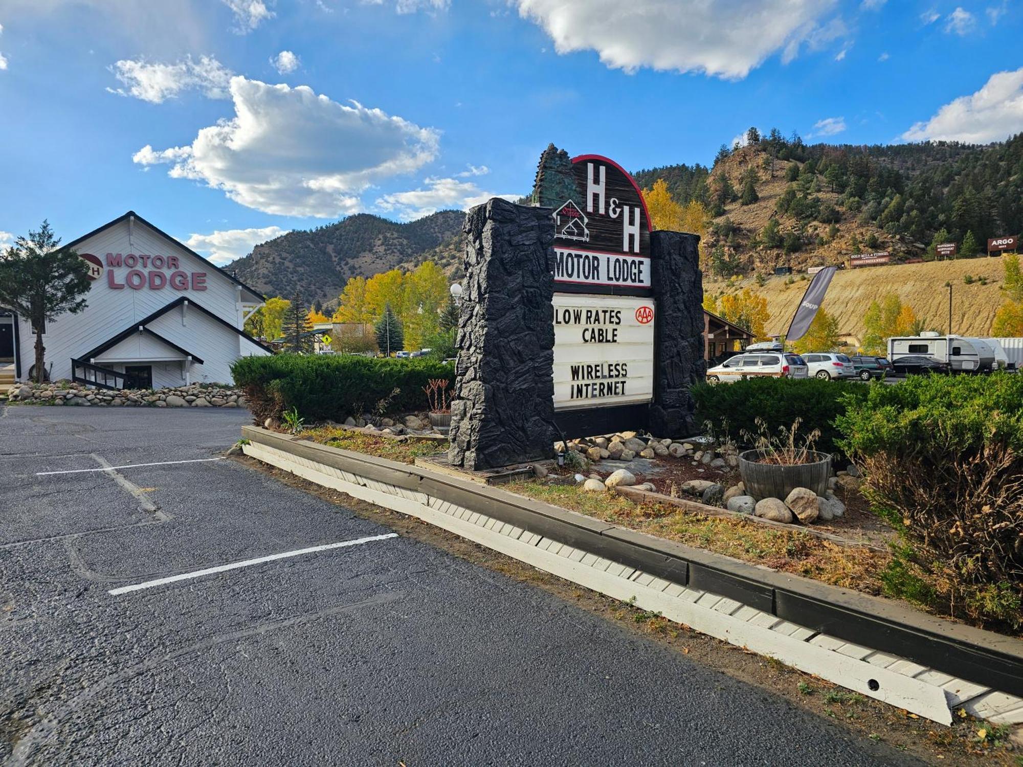 H&H Motor Lodge アイダホ・スプリングス エクステリア 写真